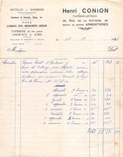 1944 HENRI CONION A ARMENTIERES BOX SPRING MATTRESSES