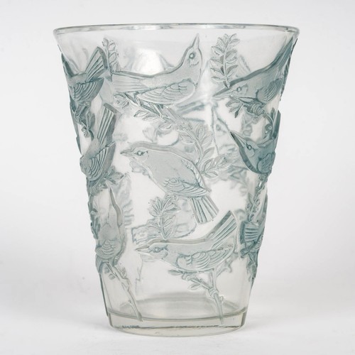 Vase art déco grives verre - art,