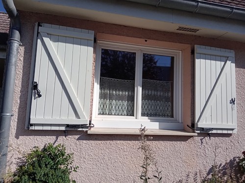 Volets bois couleurs - volets, en