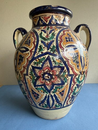 Grand vase amphore fes maroc - amphore,