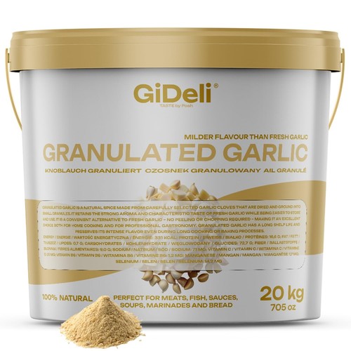 Ail granulé 20kg - granulé, viande