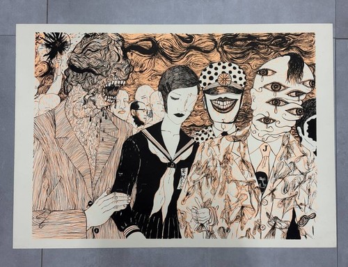 Sérigraphie daisuke ichiba - daisuke,