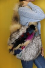 joli sac cabas XL fourrure et