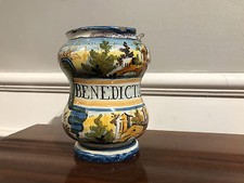 Italian Baroque Maiolica Drug