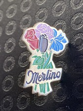 Pin's Flowers Merlino Florist Bouquet Signed Agire
