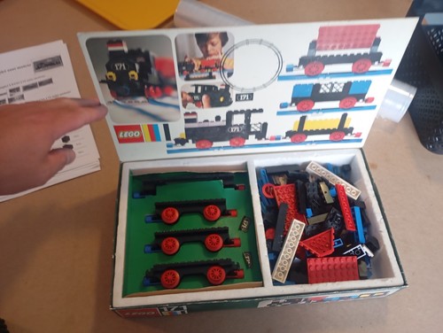 Lego vintage trains 171 - lego, train