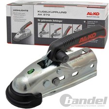 AL-KO AK 270 Attelage De Remorque Jusqu'à 2700 Kg SOFT-DOCK Attelage 50mm