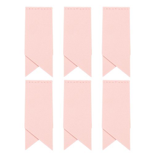 Marque pages cuir pour - 6, en