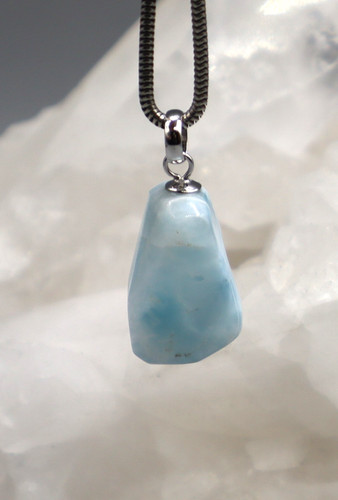 Pendentif larimar pierre - pendentif,
