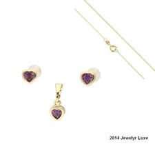 Parure Bijoux - Enfant - Coeur