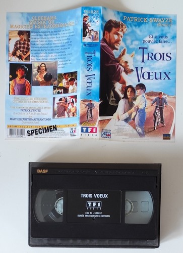 Vhs trois voeux patrick - vhs, /