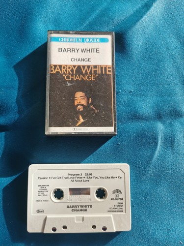 Barry white cassette audio - barry,