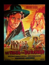 UN TRAIN POUR DURANGO - Affiche CinEma 120x160 PLIEE CAC1517
