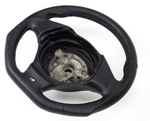 Volant cuir aplati pour bmw - volant,