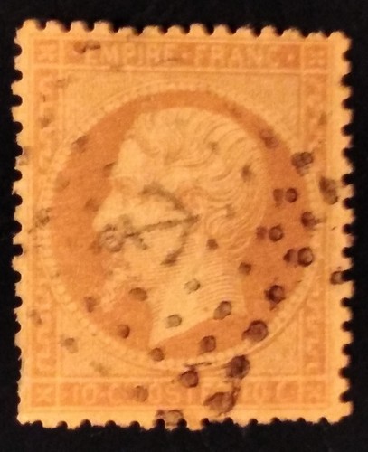 Timbres français yt21 - français:, 10c