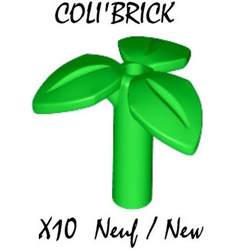 Lego 37695 10x plante verte - -,