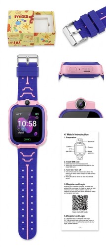 Montre intelligente enfant gps - enfant,