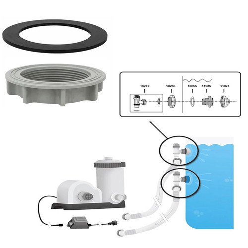 Kit écrou laveuse pour - kit, et