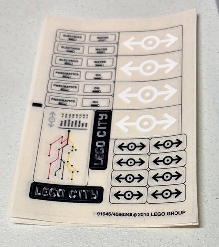 Lego sticker sheet - sticker,