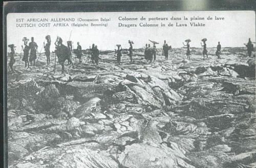 Congo belge porteurs sur - congo,