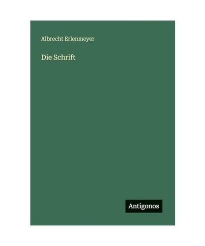 Die schrift erlenmeyer - die,