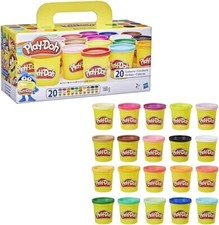Play-Doh, 20 Pots de Pâte à Modeler avec des Couleurs Différentes, Jeu Éducatif