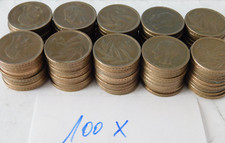 LOT 100 pieces monnaie 20