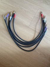 Blue Jeans Cable LC-1 SIX Cables for 5.1 Surround 2.5 Ft Audioquest Kimber