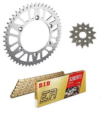 Kit/Transmission JT Chaîne DID ERT3 Couronne Aluminium 51 Pignon 14 Honda CR 500