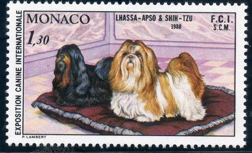 Stamp timbre monaco - de,