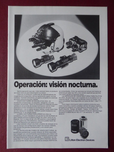 1986 litton electron - litton, night