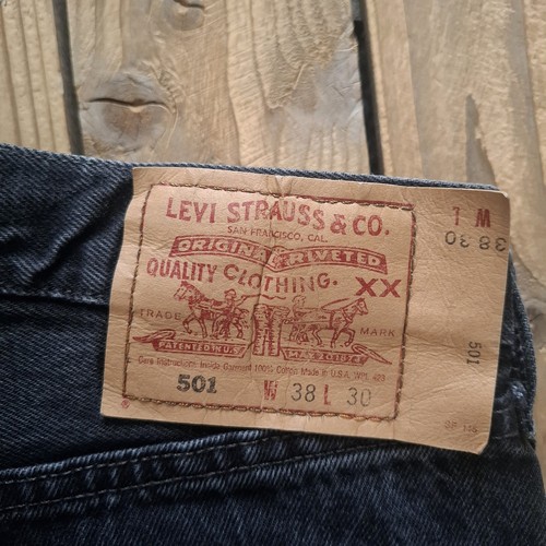 Vintage levi 501 black - vintage, levi’s