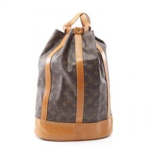 LOUIS VUITTON Randonnee GM Shoulder Bag M42244 Monogram canvas Brown Used LV