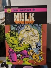 Comics marvel artima deux aventures de hulk 1981