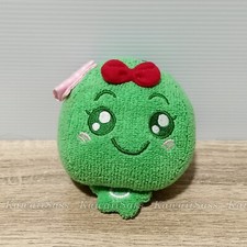 Rare Hokkaido Mari Mari Marimo Plush Strap Toy Stuffed Animal Green Japan 4"