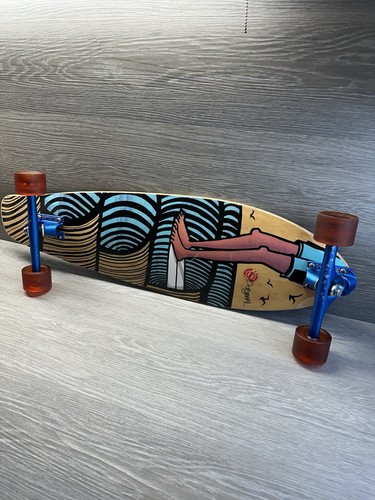 Longboard blue paris trucks - blue,
