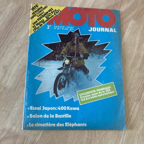 Moto journal 151 1974 - moto, hva