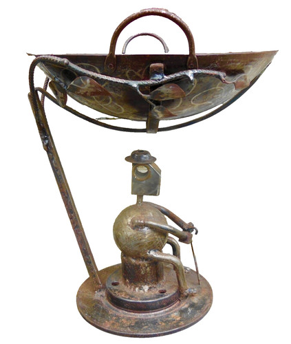 Coupe fruit sculpture - coupe, a