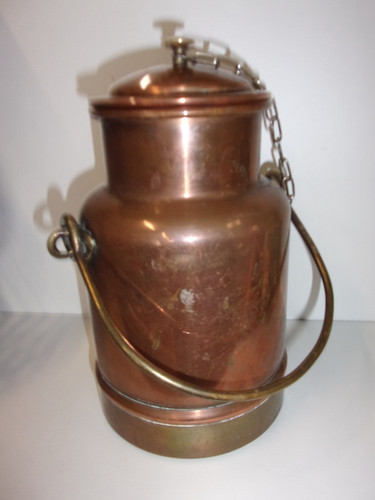 Ancien petit bidon pot lait - bidon,