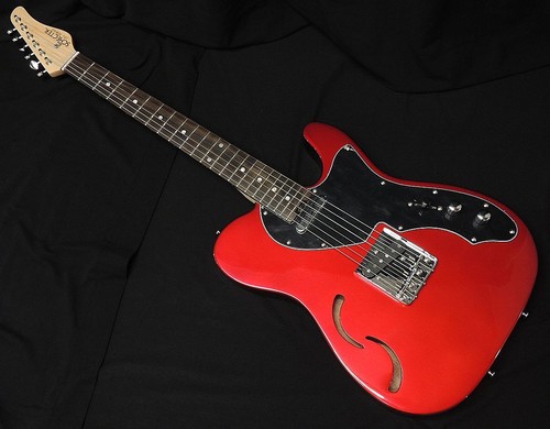 Guitare rouge schecter - guitare,