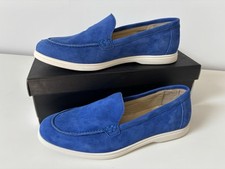 Mocassins derbies daim cuir
