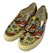Men 7.0US Comme Des Garcons Homme Slip-On Cuban Pattern Men'S 101053105008