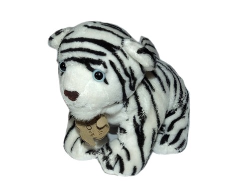 Doudou peluche tigre noir - peluche,