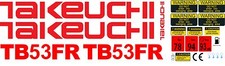 Takeuchi TB53FR Mini Digger