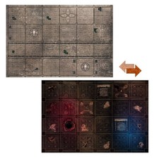 2 Tapis de jeux carton 22,4' x