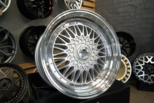 4X R16 Pouce 4X100/108 Forzza Malm Argent + Bague Usiné Roues : Pour Audi , E30