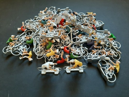 Lot cyclistes miniatures - lot,
