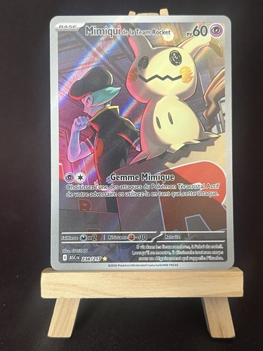 Carte pokémon mimiqui la - pokémon, de