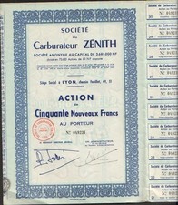 ZENITH (LYON 69) Carburetor