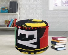 Poufs En Coton Bohémien